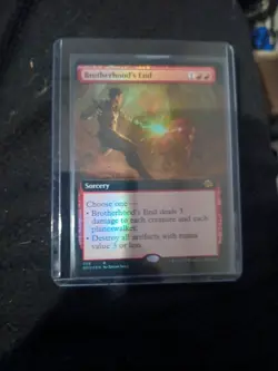Brotherhood's End (Extended Art) The Brothers' War Foil - Image 1