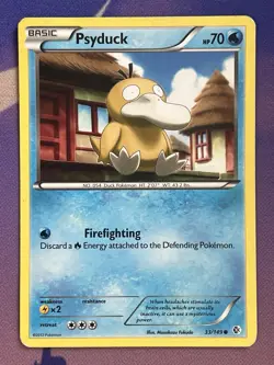 Psyduck Pokemon Card 33/149 - Common - Boundaries Crossed - Non Holo - Image 1