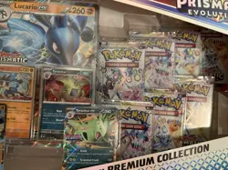 Pokemon TCG Scarlet & Violet Prismatic Evolutions Lucario ex PC Box New Sealed - Image 3