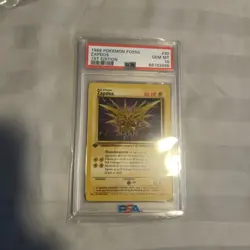 Pokemon WOTC 1st Edition Zapdos Fossil Non-Holo Rare 1999 30/62 - Image 3