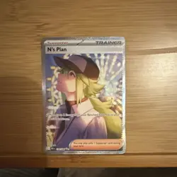 Pokemon TCG - N’s Plan 170/086 Special Art Rare (SAR) - Black Bolt - NM - Image 1