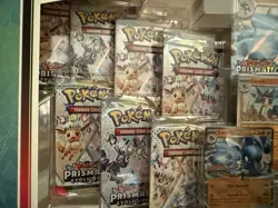 Pokemon TCG Prismatic Evolutions Lucario ex & Tyranitar PC Box New Sealed - Image 2