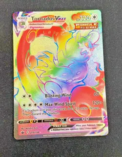 Tornadus VMAX - 209/198 Chilling Reign (Pokemon) Secret Rainbow Rare - Image 1