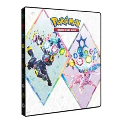 Ultra PRO Pokemon Scarlet & Violet Prismatic Evolutions 4 Pocket Portfolio - Image 1