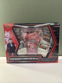 Pokemon TCG Team Rockets Mewtwo EX Box Sealed 3 Promos 4 Booster Packs New - Image 1