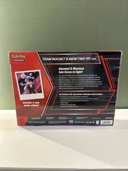 Pokemon TCG Team Rockets Mewtwo EX Box Sealed 3 Promos 4 Booster Packs New - Image 4