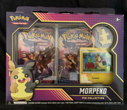 Pokemon TCG Morpeko Pin Collection Box - Sealed New - Image 1