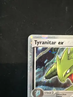 Pokemon TCG 2004 Tyranitar EX Ultra Rare Holo 17/17 Pop Series 1 - Image 2