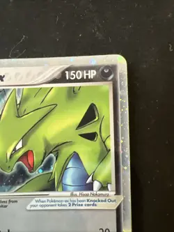 Pokemon TCG 2004 Tyranitar EX Ultra Rare Holo 17/17 Pop Series 1 - Image 3