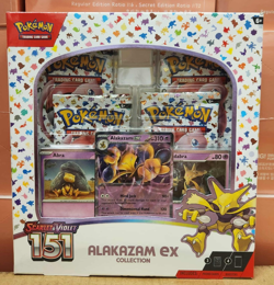 POKEMON TCG - SCARLET & VIOLET 151 - ALAKAZAM EX SEALED BOX - - Image 1