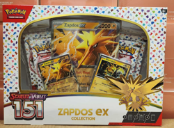 POKEMON TCG - SCARLET & VIOLET 151 - ZAPDOS EX COLLECTION SEALED BOX - - Image 1