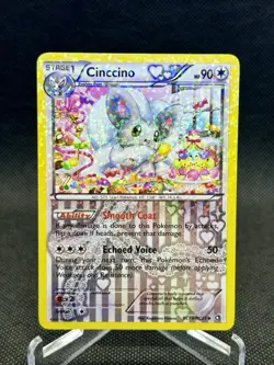 Pokemon TCG Cinccino RC19/RC25 Radiant Collection Lightly Played Free Shipping - Image 1