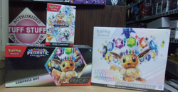 POKEMON PRISMATIC EVOLUTIONS ETB + SURPRISE + BUNDLE BOX - Image 1