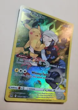 Pokemon TCG Pikachu SWSH11: Lost Origin Trainer Gallery TG05/TG30 Ultra Rare - Image 1