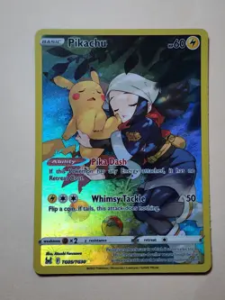 Pokemon TCG Pikachu SWSH11: Lost Origin Trainer Gallery TG05/TG30 Ultra Rare - Image 2