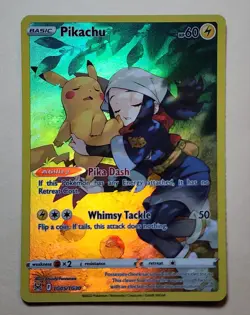 Pokemon TCG Pikachu SWSH11: Lost Origin Trainer Gallery TG05/TG30 Ultra Rare - Image 3