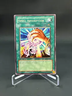Yugioh! Spell Absorption 1st Edition FET-EN039 Rare B - Image 1