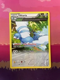 Pokemon Card Altaria Roaring Skies Rare 74/108 Near Mint - Image 1