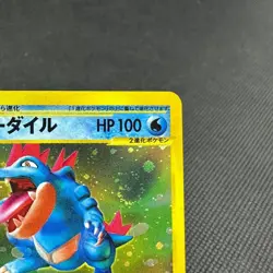 Feraligatr 016/P Promo Starter Triple Get Campaign Japanese Pokemon Card #E134 - Image 3