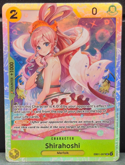 Shirahoshi PRB-02 EB01-057 Super Rare The Best Vol 2 One Piece Near Mint Card NM - Image 1