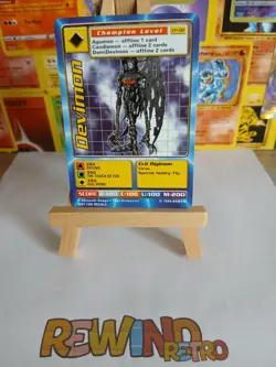 Devimon CP-02 Digimon Trading Card TCG 1999 Bandai - Image 1