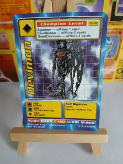 Devimon CP-02 Digimon Trading Card TCG 1999 Bandai - Image 2