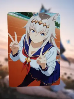 Oguri Cap Uma musume Pretty Derby Anime Waifu Sexy Doujin Lewd Hentai Card - Image 1