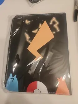 Pokemon Card Binder Zipper Game Card Collection Bag Pokemon 4-Pocket 400 Cards - Image 3