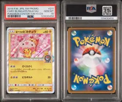 PSA 10 Cherry Blossom Afro Pikachu 211/SM-P Holo 2018 Pokemon Card Japanese - Image 3
