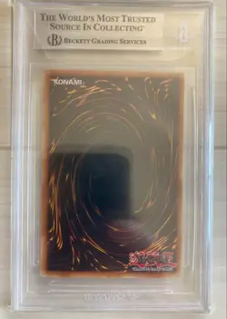 BGS 9 Mint 2002 Dark Magician DDS-002 Secret Rare YuGiOh Card English Holo - Image 5
