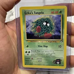 Erika's Tangela 79/132 Gym Heroes Pokemon Card NM Vintage Vtg Nintendo TCG WOTC - Image 1