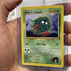 Erika's Tangela 79/132 Gym Heroes Pokemon Card NM Vintage Vtg Nintendo TCG WOTC - Image 2