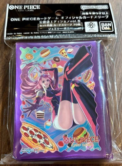 ONE PIECE Card Game SLEEVE AUTHORIZED RETAILERS EDITION vol.5 Jewelry Bonney JPN - Image 1
