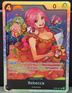 Rebecca PRB-02 OP05-091 Super Rare The Best Vol 2 One Piece Near Mint Card Game - Image 1