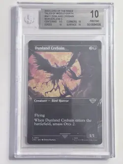 Dunland Crebain (Borderless) MTG Universes Beyond: the Lord of the Rings - Image 1