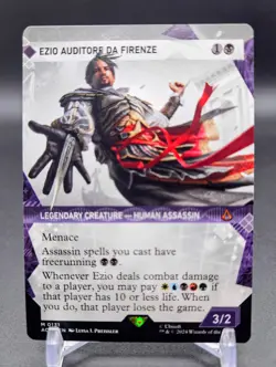 Ezio Auditore da Firenze 131 - Mythic Assassins Creed Showcase MTG - NM - Image 1