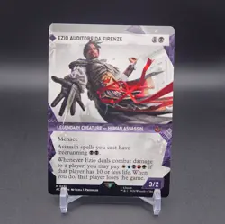 Ezio Auditore da Firenze 131 - Mythic Assassins Creed Showcase MTG - NM - Image 2