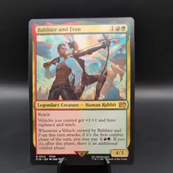 Balthier and Fran Final Fantasy Regular NM MTG - Image 1