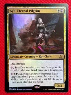 MTG Foil 1X Ayli, Eternal Pilgrim X1 Oath of the Gatewatch Magic - NM/MT - Image 1