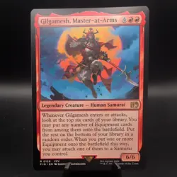 Gilgamesh, Master-at-Arms (Rare) #139 Final Fantasy MTG Near Mint - Image 1