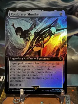 MTG | Conformer Shuriken (Extended Art) [FINAL FANTASY] ✨FOIL✨ - Image 1
