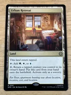 MTG Urban Retreat (187) | NM | Spider-Man {SPM} - Image 1