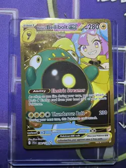 2025 Pokemon TCG Scarlet and Violet Journey Together #188 Iono's Bellibolt ex HR - Image 1