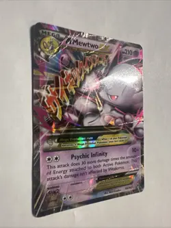 M Mewtwo EX 64/162 - Pokemon TCG XY BREAKthrough DMG Condition - Image 2