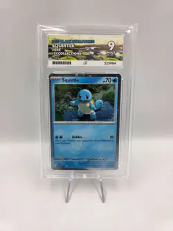 ACE 9 Squirtle Black Star Promo Scarlet & Violet 151 SVPen 048 Pokemon - NOT PSA - Image 1