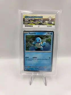ACE 9 Squirtle Black Star Promo Scarlet & Violet 151 SVPen 048 Pokemon - NOT PSA - Image 3