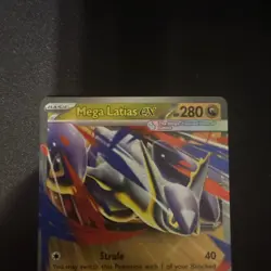 Mega Latias ex 100/132 Double Rare Pokemon Mega Evolution NM - Image 2