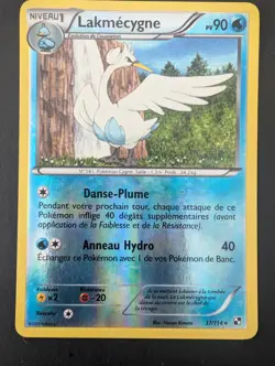Carte Pokemon - Lakmecygne 37/114 Rare Reverse Noir Et Blanc NB01 - Image 1