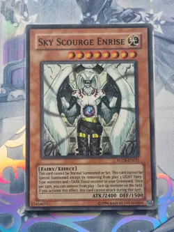 FOTB-EN021 Sky Scourge Enrise Super Rare Unlimited Edition LP! YuGiOh TCG - Image 1