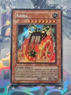 ANPR-EN098 Kasha Secret Rare Unlimited Edition Lightly Played! YuGiOh TCG - Image 1
